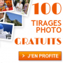100 tirages photo gratuits par Photobox