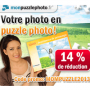 Le puzzle photo personnalisé avec 14% de réduction chez monpuzzlephoto